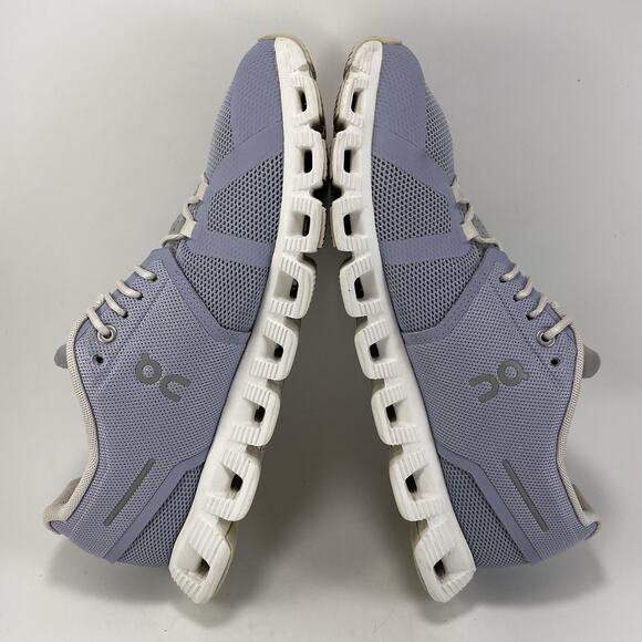 On Cloud 5 Running Shoes Womens Size 11 Lilac Purple Sneakers Low Lace Up - Picture 6 of 11